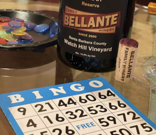 Wine Bingo