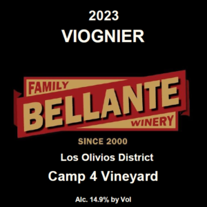 2023 Viognier, Camp 4 Vineyard